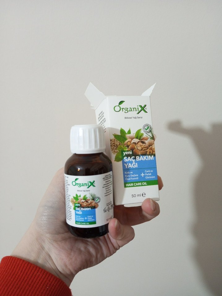 OrganiX Saç Bakım Yağı 50ml - Görsel 2
