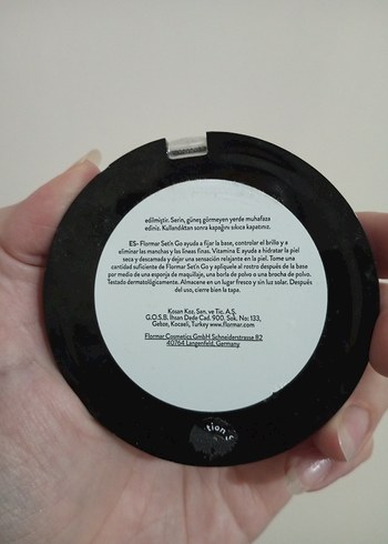 Flormar Set'n Go Sabitleyici Pudra Bej - Görsel 3
