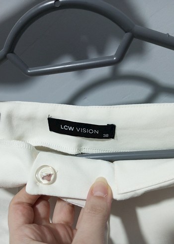 LCW Vision Ekru Kadın Pantolon - Görsel 7