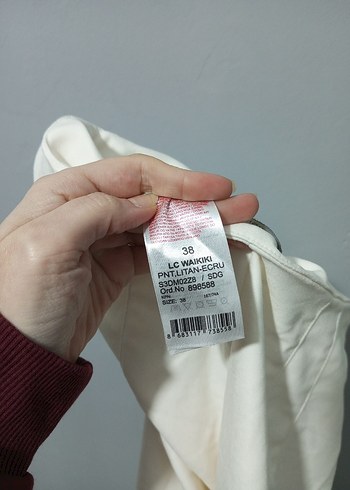 LCW Vision Ekru Kadın Pantolon - Görsel 9