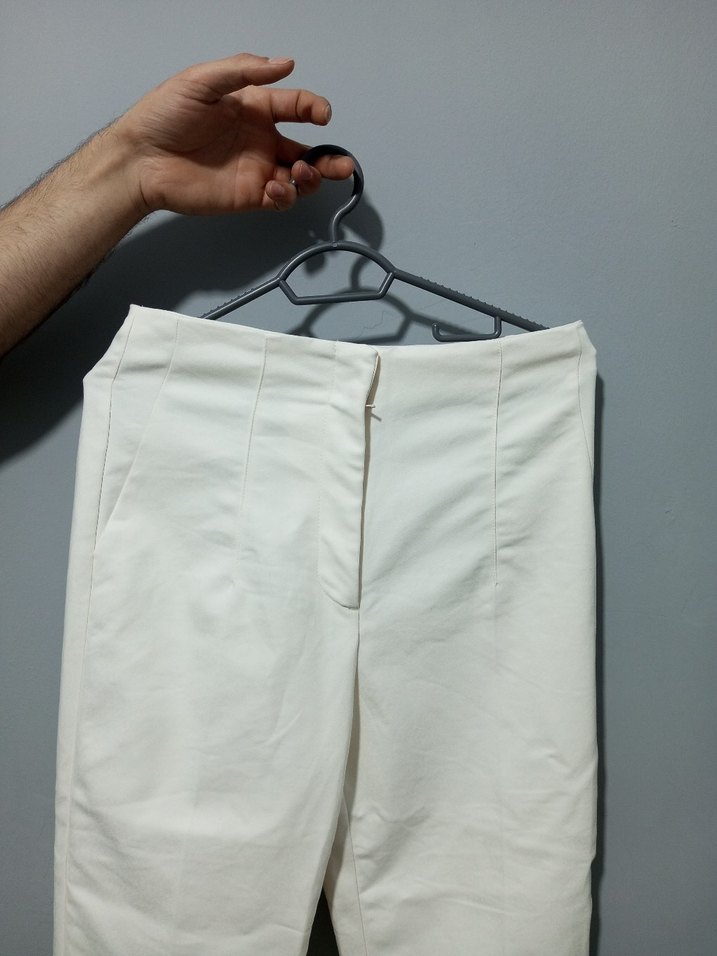 LCW Vision Ekru Kadın Pantolon - Görsel 4