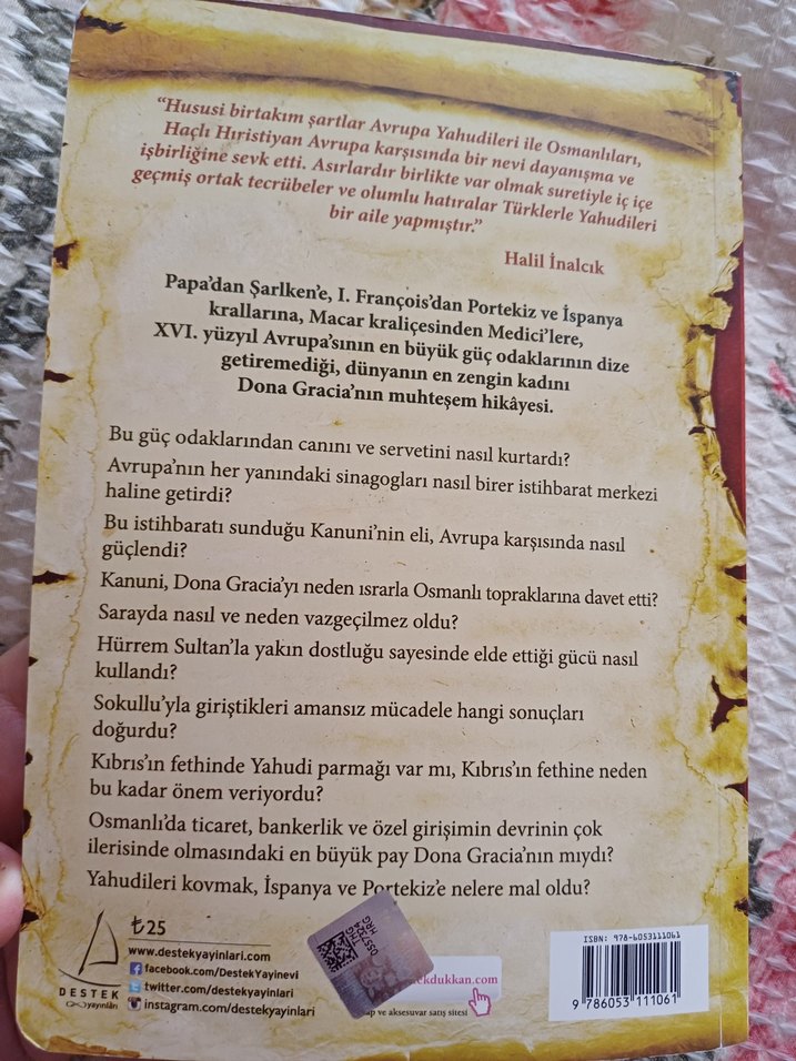 Kanuni'nin Yahudi Bankeri Dona Gracia Romanı - Görsel 2