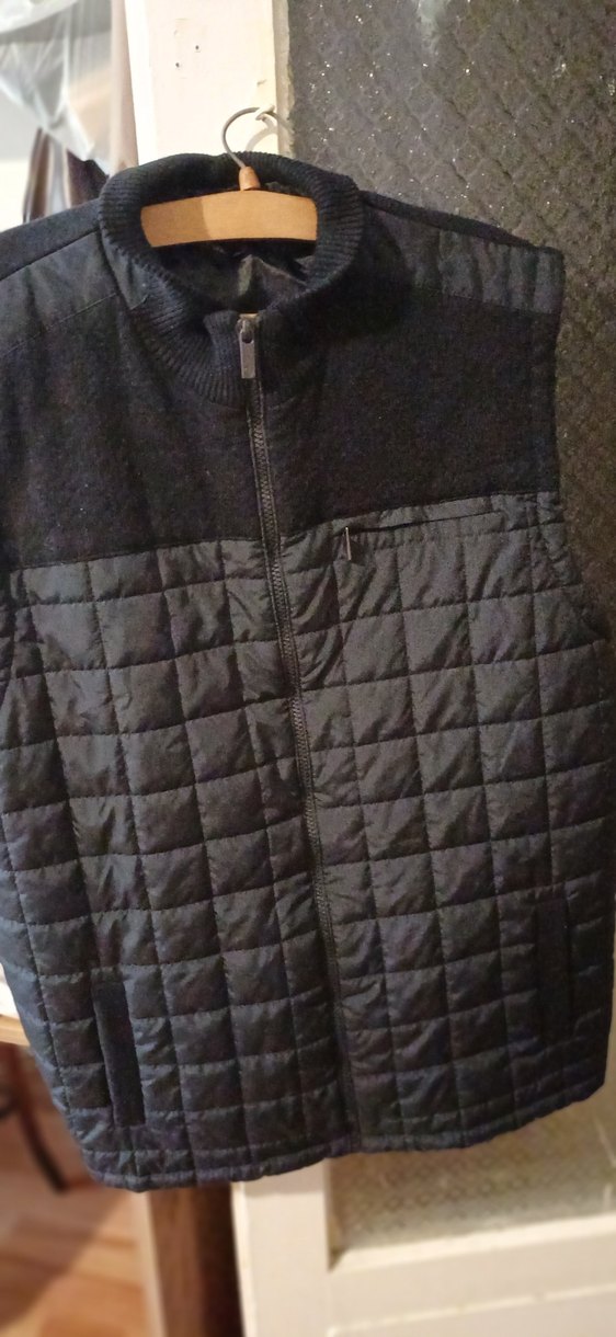 Fermuarlı Gri Erkek Biker Mont - Görsel 3