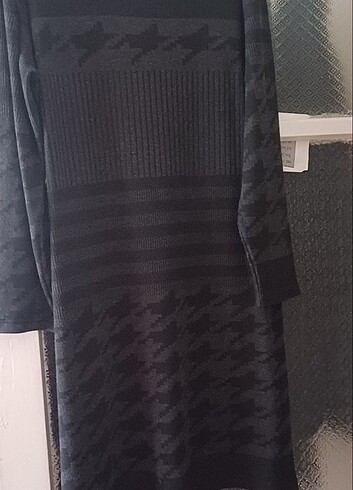 Siyah kadife elbise,1 kez dugunde giyildi.Kilo aldigim icin olmu - Görsel 4