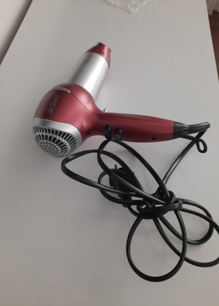 Saç Kurutma Makinesi arzum sayılı kullanıldı sıfır ayarda  - Görsel 5