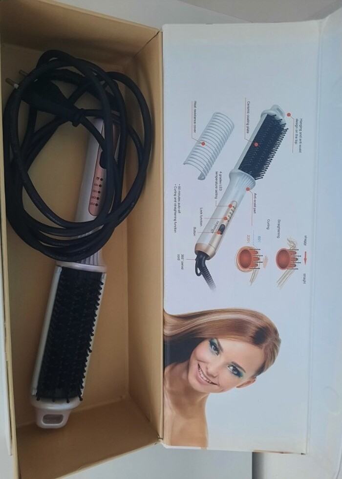 Saç düzleştirici Taraklı fakir hiç bir sorunu yoktur çok az kull - Görsel 4