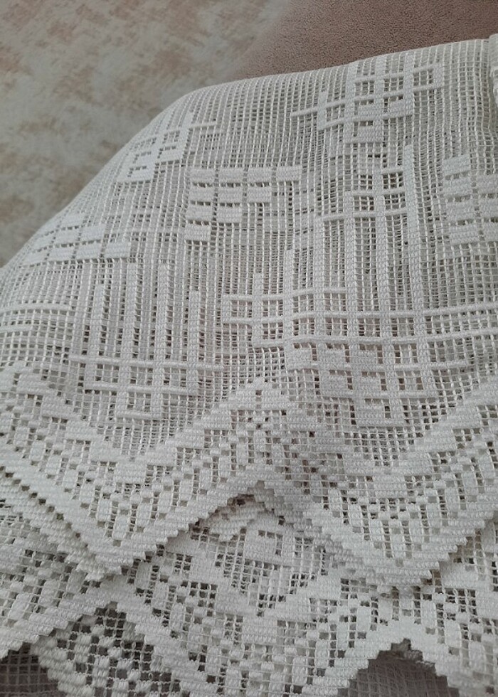 Perde tül çok kullanışlı sorunsuz çelik örme diye geçiyor boyu 1 - Görsel 3