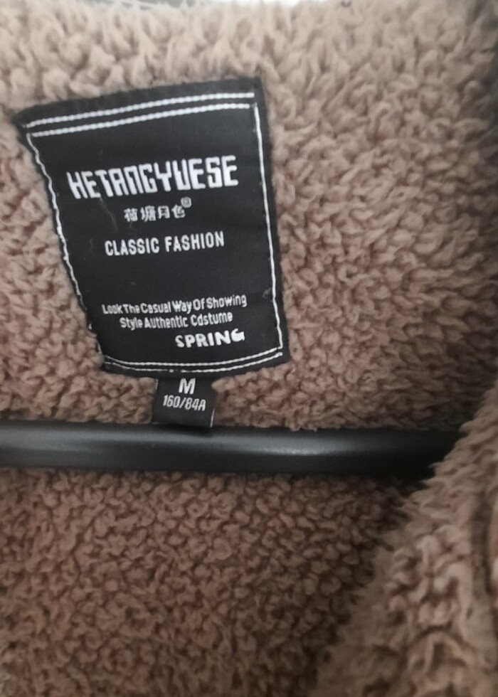 mont bayan kürklü M beden sıfır ayarda  1 yada 2 kez giyilmiştir - Görsel 5