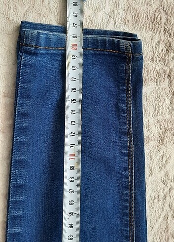 Pantolon kız cocuk defakto  10 11 yaş beli lastikli - Görsel 5