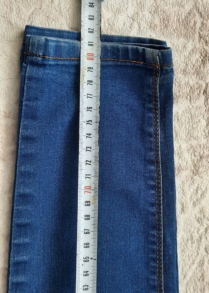 Pantolon kız cocuk defakto  10 11 yaş beli lastikli - Görsel 5