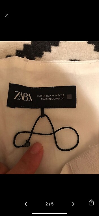 m Beden Zara balon etek