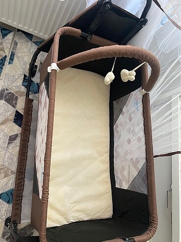  Beden kahverengi Renk Bebek sallanıyor beşik