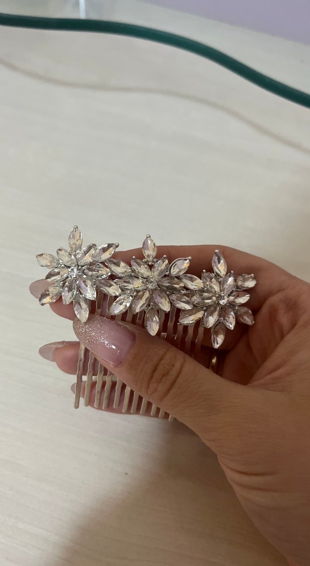 Gelin nişan saç tokası - Görsel 3