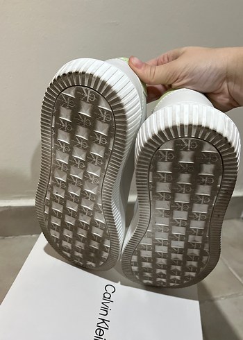 Calvin Klein Beyaz Platform Sneakers - Görsel 3