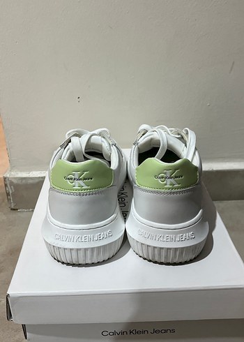 Calvin Klein Beyaz Platform Sneakers - Görsel 2