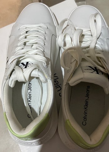 Calvin Klein Beyaz Platform Sneakers - Görsel 5
