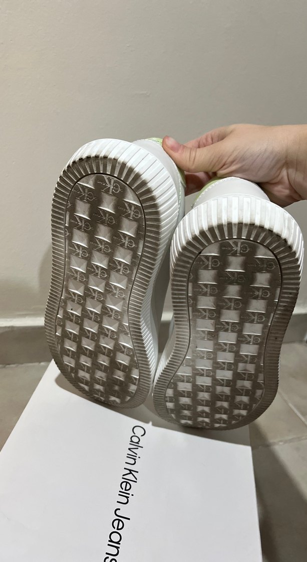 Calvin Klein Beyaz Platform Sneakers - Görsel 3