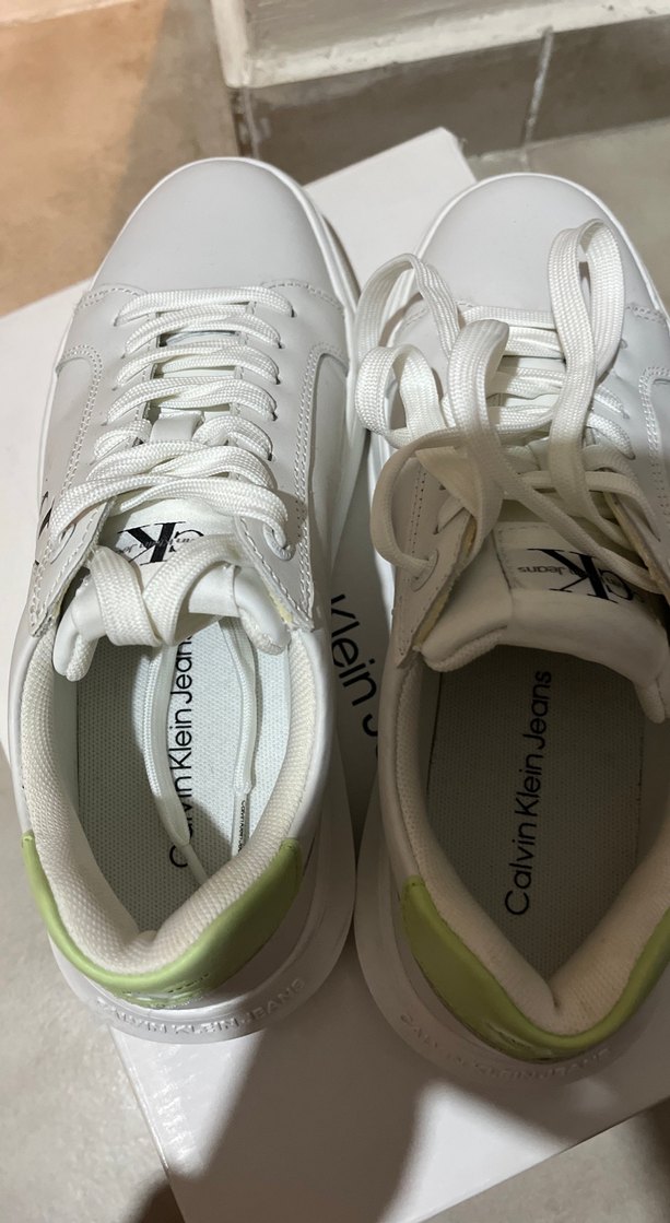 Calvin Klein Beyaz Platform Sneakers - Görsel 5