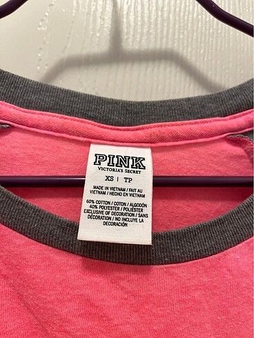 Victoria secret pink tişört - Görsel 4