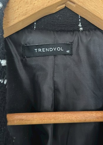 Trendyol & Milla Düğmeli Siyah Kadın Blazer Ceket