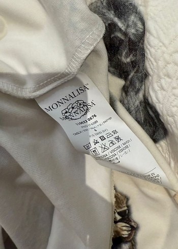 Bohem Desenli Tüylü Beyaz Kedi Kıyafeti - Görsel 3