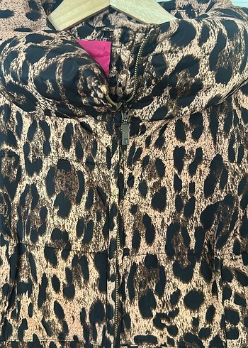 Zara Kahverengi Leopar Desenli Kadın Ceket