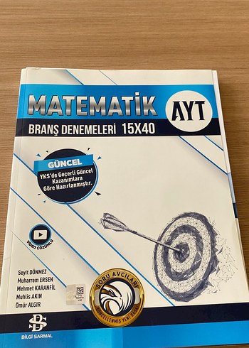 AYT Matematik Branş Denemeleri 15x40