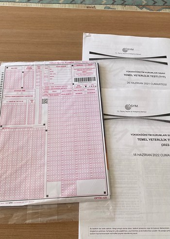  AYT Temel Yeterlilik Testi Sınav Seti 2022