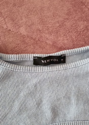 açık mavi triko elbise - Görsel 2