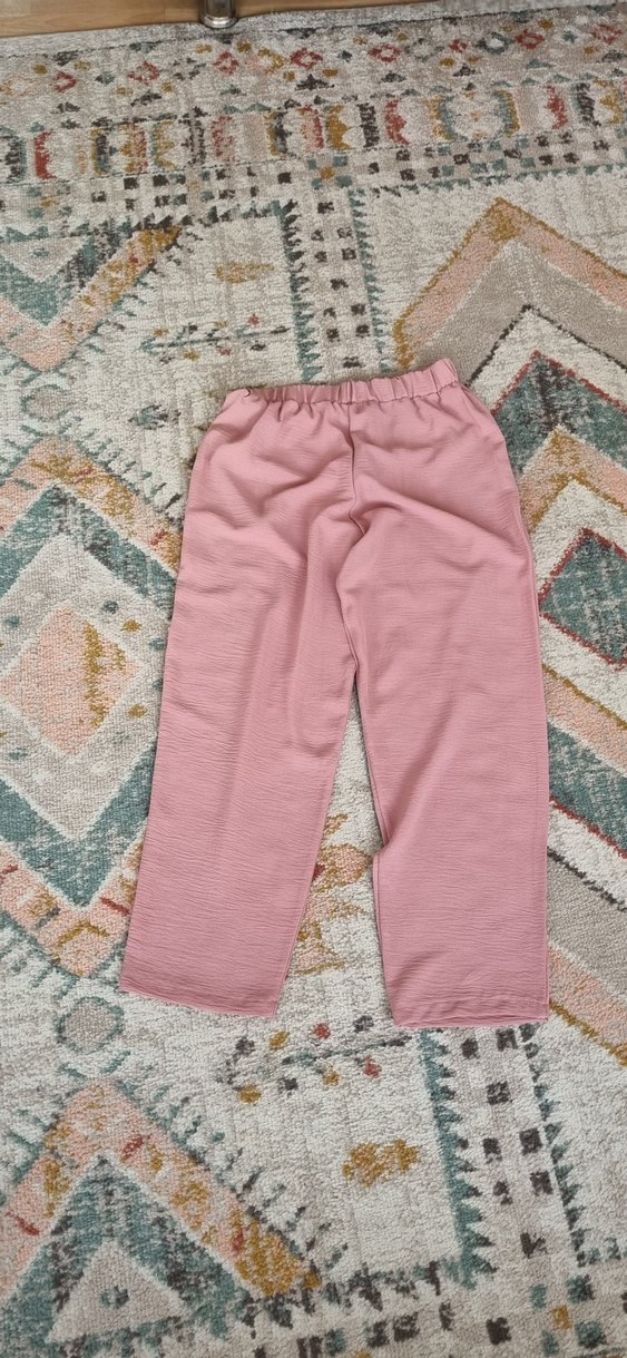 gül kurusu tunik takım - Görsel 4