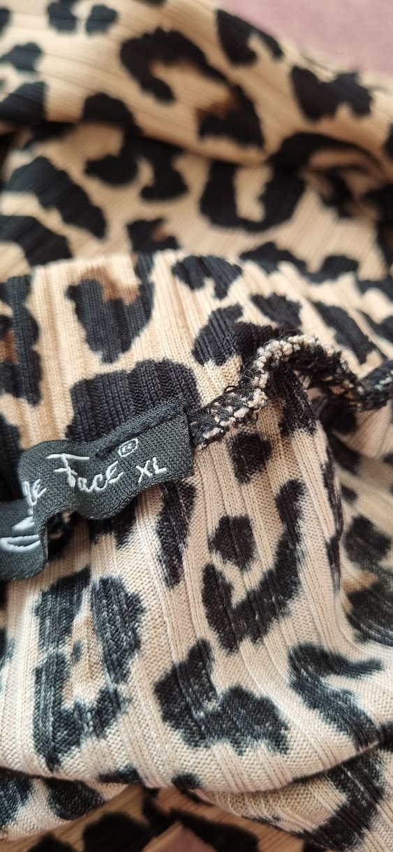 Leopar Desenli Midi Kadın Etek - Görsel 2