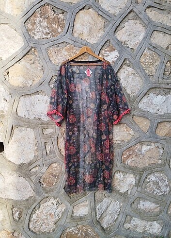 Zara desen tül kimono