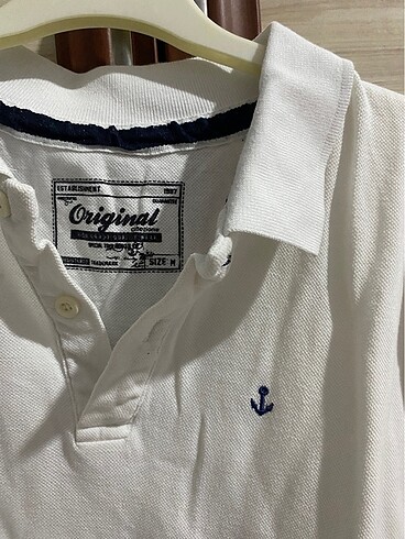 Original Penguin BEYAZ POLO TİŞÖRT
