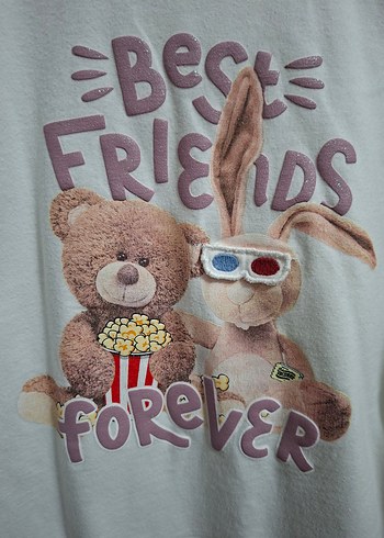 Kız Çocuk Uzun Kollu Tişört - Görsel 3