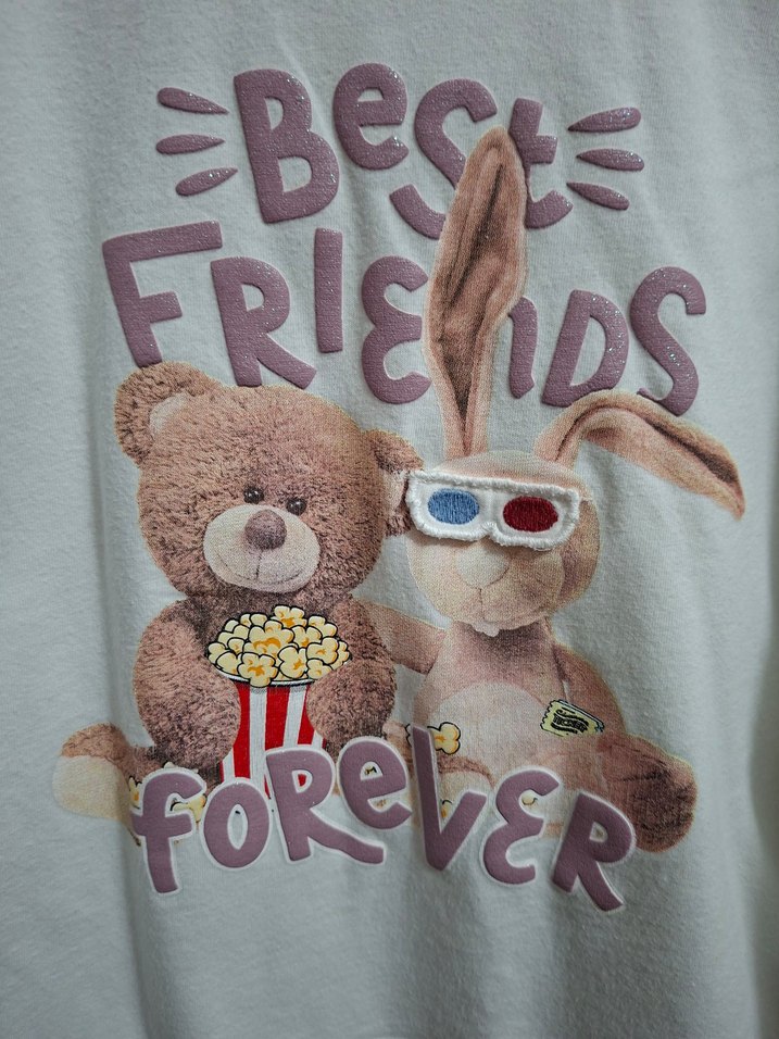 Kız Çocuk Uzun Kollu Tişört - Görsel 3