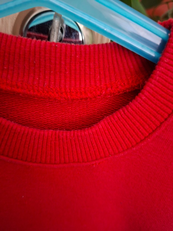 Kırmızı Erkek Çocuk Superman Sweatshirt - Görsel 3