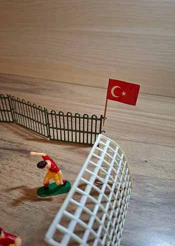 Futbol Oyuncuları ve Kale Seti doğum günü pasta süslemesi - Görsel 5