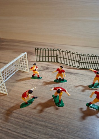 Futbol Oyuncuları ve Kale Seti doğum günü pasta süslemesi - Görsel 4