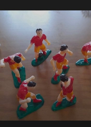 Futbol Oyuncuları ve Kale Seti doğum günü pasta süslemesi - Görsel 17