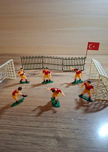 Futbol Oyuncuları ve Kale Seti doğum günü pasta süslemesi - Görsel 14