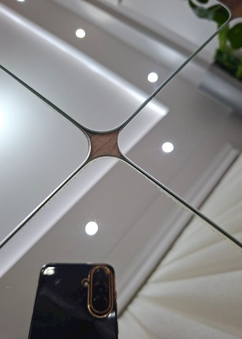 Dört Parçalı Kare Duvar Aynası Seti ıkea - Görsel 3