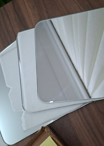 Dört Parçalı Kare Duvar Aynası Seti ıkea - Görsel 7