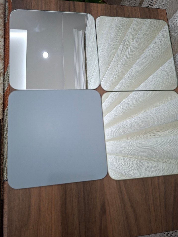 Dört Parçalı Kare Duvar Aynası Seti ıkea - Görsel 2