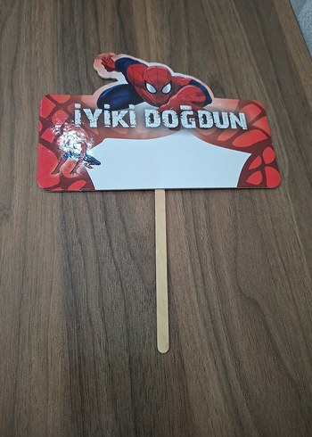 Örümcek Adam Doğum Günü Parti Seti - Görsel 14