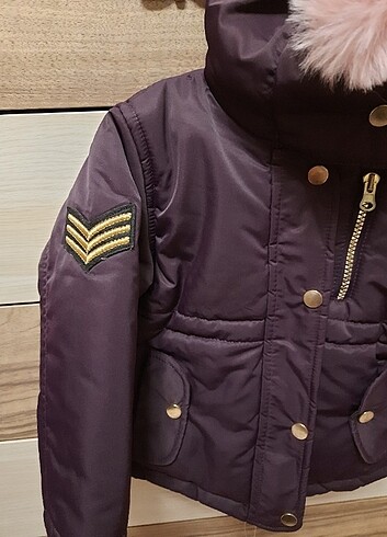 18-24 Ay Beden Kışlık mont hiç giyilmemiş civil