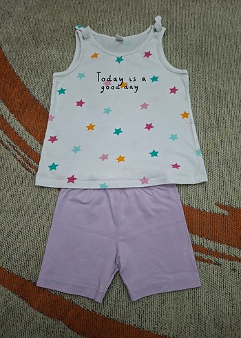 askılı kolsuz kız tişört 2li - Görsel 8