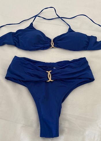 Trendyol & Milla Moeva Parlak Mavi Askılı Mini Bikini