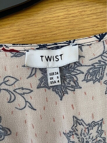 s Beden twist elbise