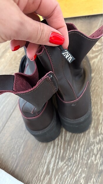 39 Beden zara bordo bot