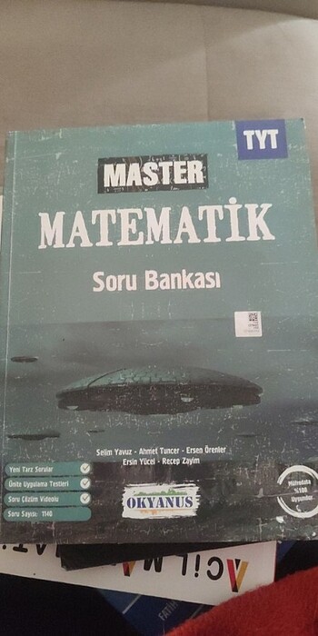 Okyanus yayınları Master matematik soru bankası tyt